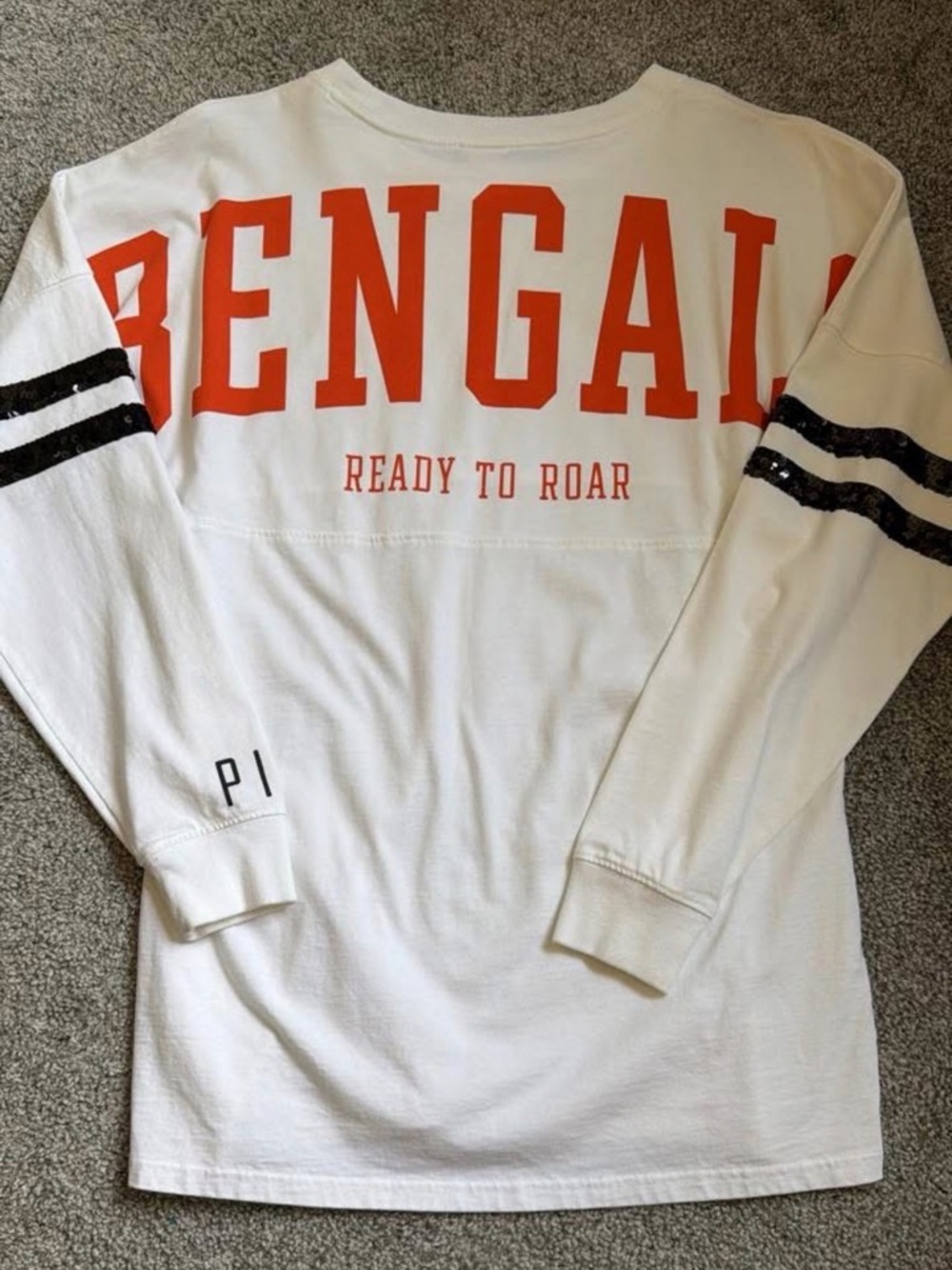Victoria Secret PINK Cincinnati Bengals Bling Spirit Jersey